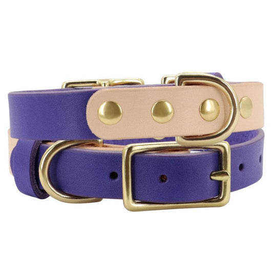 Luxury Leather Cat Collar With Customizable Engraved Plate - Vibrant Color Options